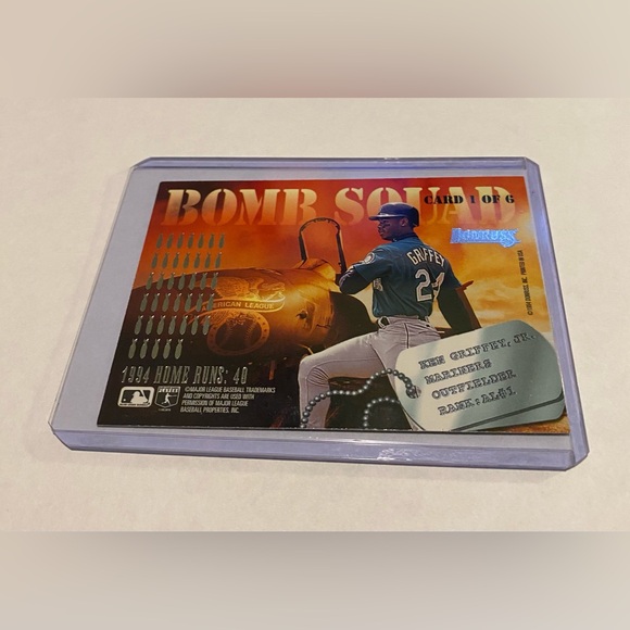 Donruss Baseball Card Other - Ken Griffey Jr./Matt Williams 1995 Donruss Bomb Squad Baseball Card insert
